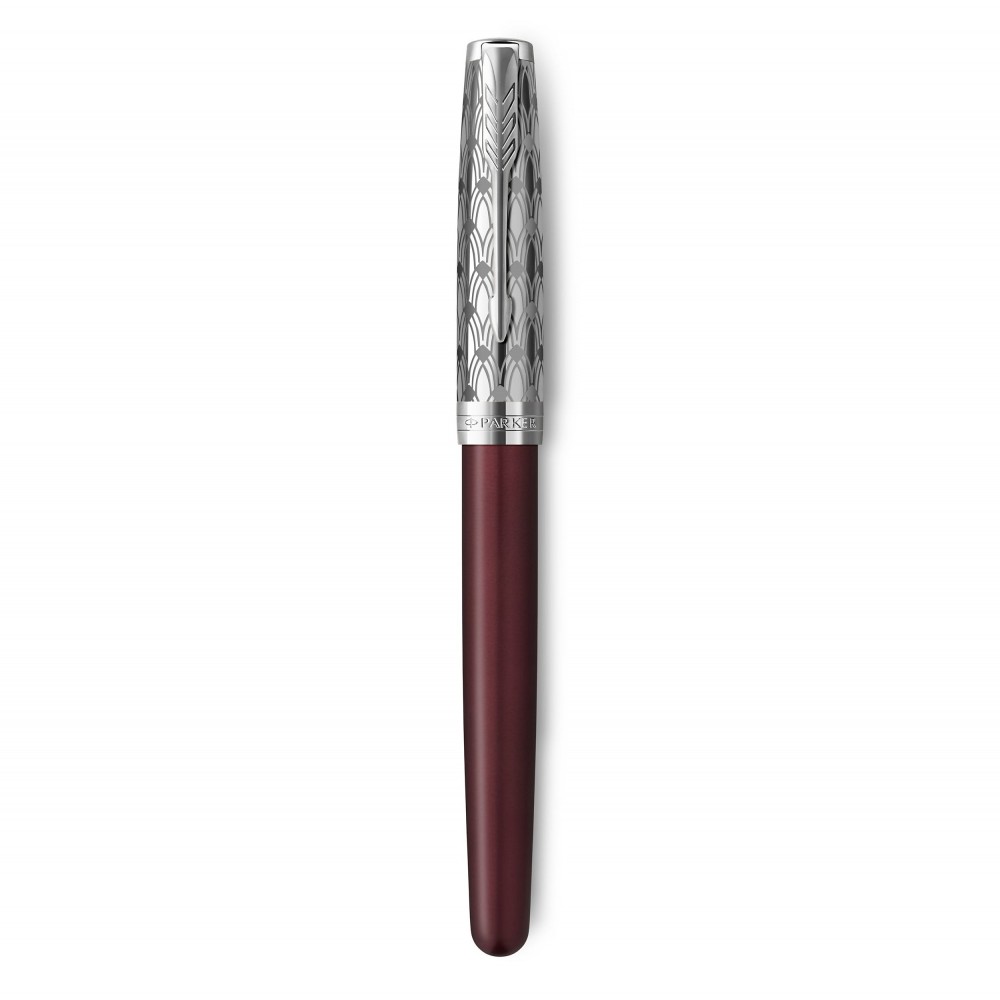 Parker Sonnet Premium Stylo Plume M Tal Laque Bleu Plume Fine K