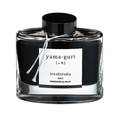 Flacon d'encre Pilot IROSHIZUKU YAMA-GURI - Encre Marron Châtaigne (50 ml)