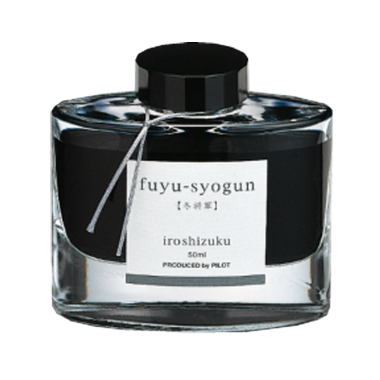 Flacon d'encre Pilot IROSHIZUKU - Fuyu-Syogun (Gris Hiver) - 50 ml