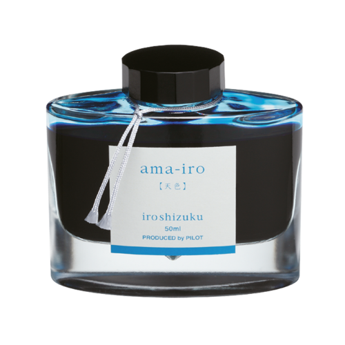 Flacon d'encre Pilot IROSHIZUKU - Bleu Ama-Iro (Bleu Ciel Lumineux) - 50 ml