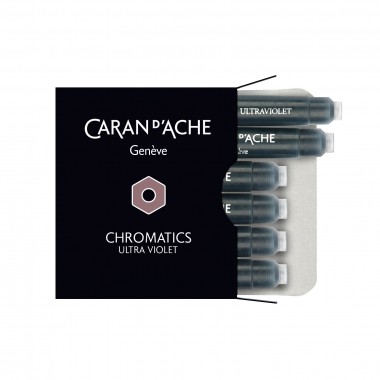 Boite de 6 Cartouches Caran d'ache Chromatics Ultraviolet