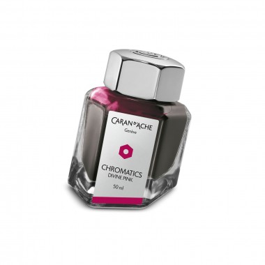 Flacon d'encre Caran d'ache Chromatics - Divine Pink 50Ml