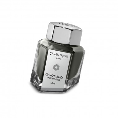 Flacon d'encre Caran d'ache Chromatics - Infinite Grey 50Ml