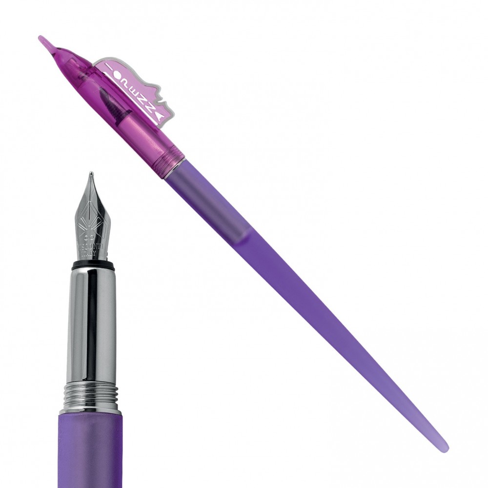stylo plume violet