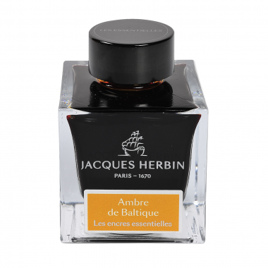 Flacon d'encre Jacques Herbin 50 ml Ambre De La Baltique