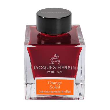 Flacon d'encre Jacques Herbin 50 ml Orange Soleil