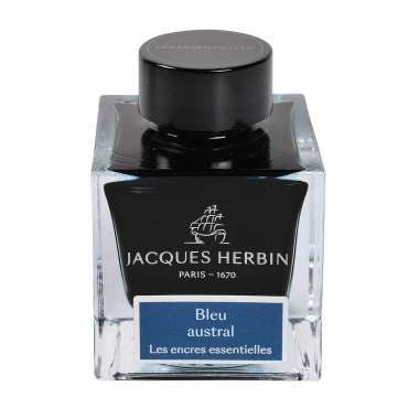 Flacon d'encre Jacques Herbin 50 ml Bleu Austral