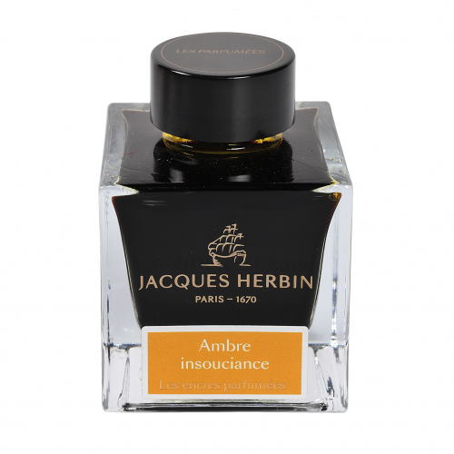 Flacon d'encre Jacques Herbin 50 ml - Ambre Insouciance