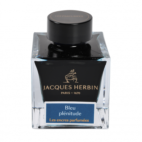 Flacon d'encre Jacques Herbin 50 ml - Bleu Plenitude