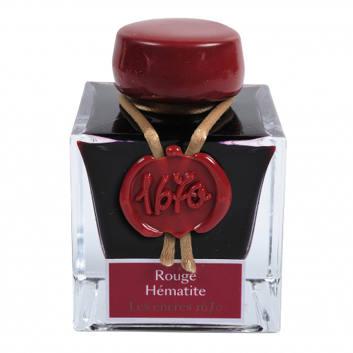 Flacon d'encre Jacques Herbin 50 ml - Rouge Hematite