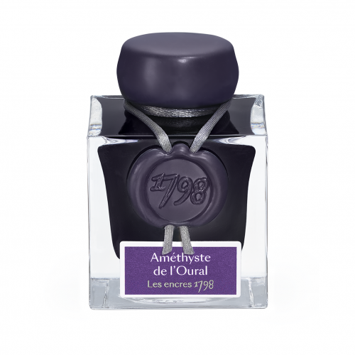 Flacon d'encre Jacques Herbin 50 ml - Amethyste De L'Oural