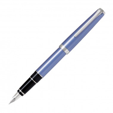 Stylo-plume M PILOT Falcon - Bleu Cobalt Laqué