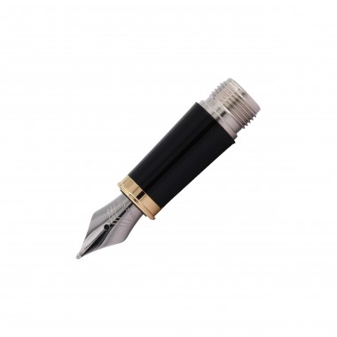 PARKER  IM - Section Plume Noire - Attributs Dorés - Plume moyenne