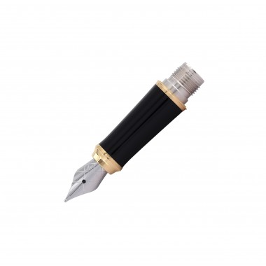 PARKER Urban - Section Plume Noire - Attributs dorés - Plume moyenne