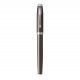 PARKER IM Stylo plume, espresso intense, plume fine, encre bleue, Coffret cadeau