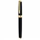 WATERMAN Exception Stylo plume fin, Noir, plume fine 18K, encre bleue, Coffret cadeau