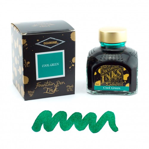 Flacon d'Encre Diamine  Cool Green  80 ml