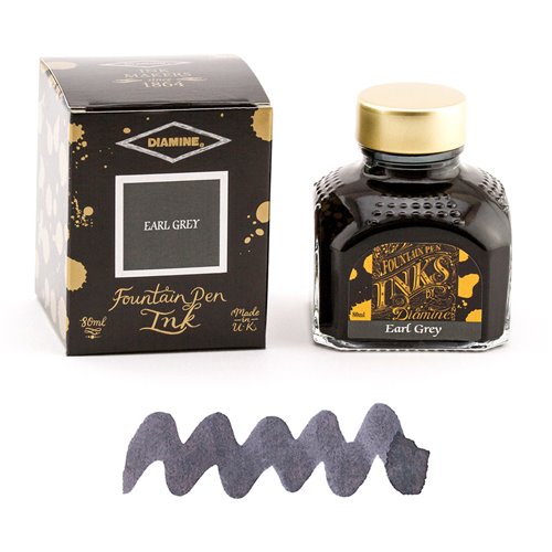 Flacon d'Encre Diamine  Earl Grey  80 ml