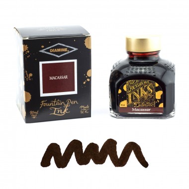 Flacon d'Encre Diamine  Macassar  80 ml