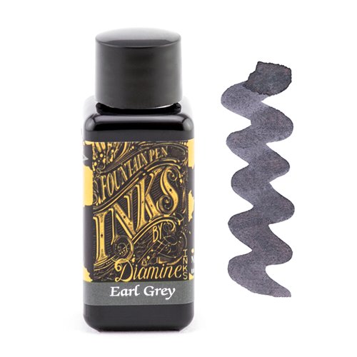 Flacon d'Encre Diamine  Earl Grey  80 ml