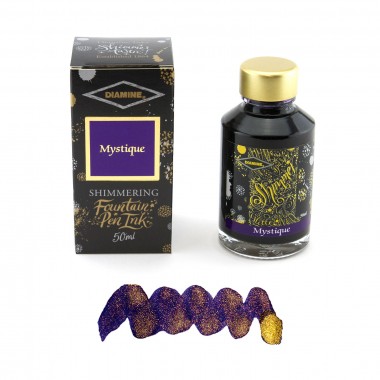 Flacon d'Encre Diamine   Mystique   50 ml   Shimmering