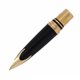 WATERMAN - Carene - Bloc Plume complet - Attributs Dorés - Plume Fine 18K