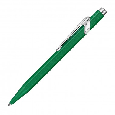 Stylo bille 849 Caran d'Ache - Colormat-X - Vert - Livré avec Étui Slimpack