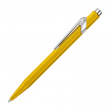 Stylo bille 849 Caran d'Ache - Colormat-X - Jaune - Livré avec Étui Slimpack