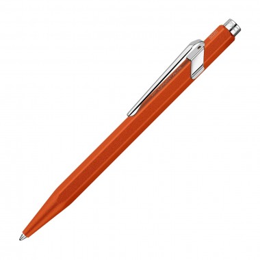 Stylo bille 849 Caran d'Ache Colormat-X - Orange - Livré avec Étui Slimpack