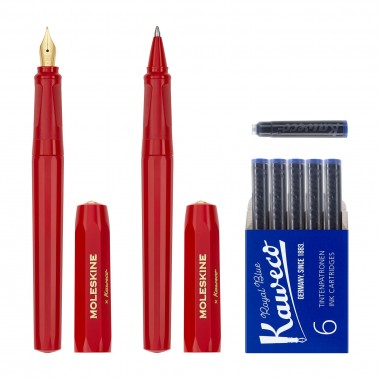 MSK X KAWECO PEN SET M NIB RED