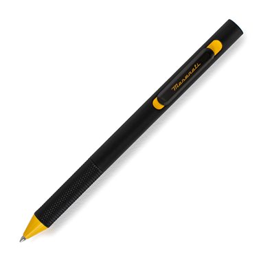 MASERATI SLIDER BALLPOINT - YELLOW AND BLACK