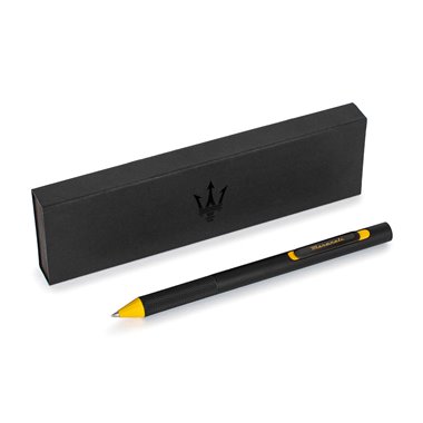 MASERATI SLIDER BALLPOINT - YELLOW AND BLACK