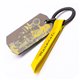 KEYRING TAG MASERATI EDITION - ENGINE YELLOW