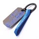 KEYRING TAG MASERATI EDITION - ENGINE BLUE