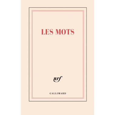 Carnet  Ligné "LES MOTS"...