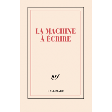 Carnet  Ligné "LA MACHINE A...