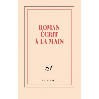 Carnet  Ligné "ROMAN ECRIT...