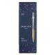 Stylo Bille 849 CARAN D'ACHE "Cosmic Blue" Doré – Édition Spéciale pachaging