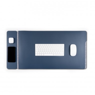 PININFARINA DESKPRO - DESK PAD -  BLUE