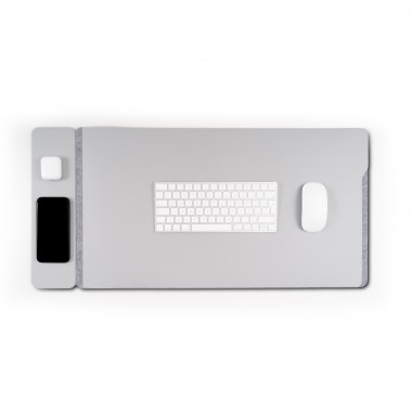 PININFARINA DESKPRO - DESK PAD -  GREY 2