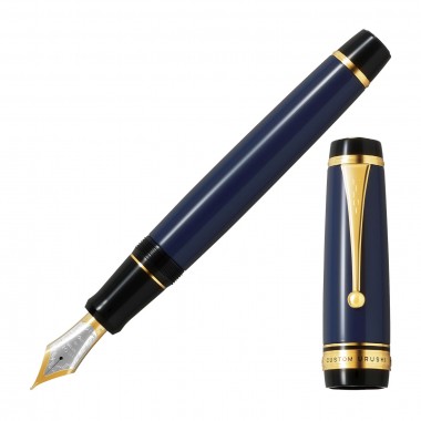 Stylo-plume F PILOT Custom Urushi laqué Bleu ouvert