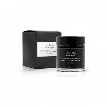 Flacon D'Encre Otto Hutt - Nuit Noire - 30 Ml