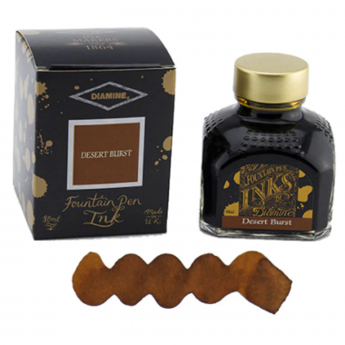 Diamine 80ml Desert Burst fountain pen ink