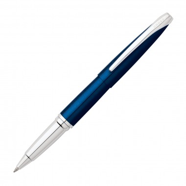 Stylo Roller CROSS ATX - Laque Bleue Translucide