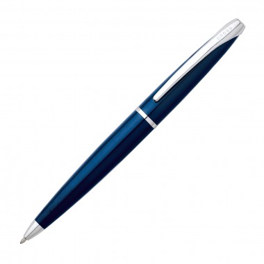 Stylo Bille CROSS ATX - Laqué Bleue Translucide