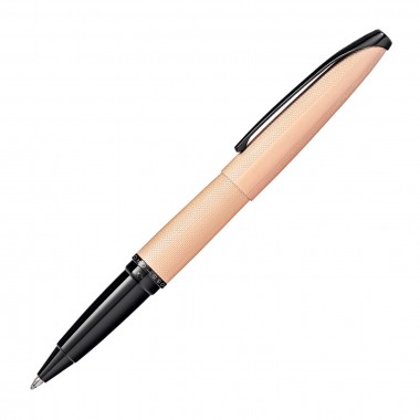 Stylo Roller CROSS ATX - Rose Gold Gravé Pointe de Diamant