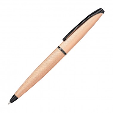 Stylo Bille CROSS ATX - Rose Gold Gravé Pointe de Diamant