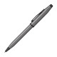 Stylo Bille CROSS Century II - Gris Mat et Attributs Noir Brillant