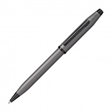 Stylo Bille CROSS Century II - Gris Mat et Attributs Noir Brillant