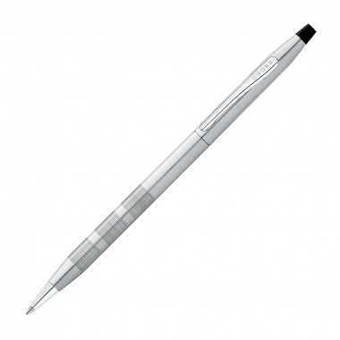 Stylo Bille CROSS Classic Century - Satin Chromé Ciselé - dessus